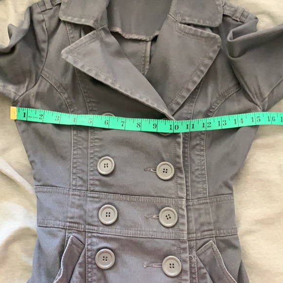 Vintage h&m divided coat 2 stretchy preowned - Picture 10 of 14